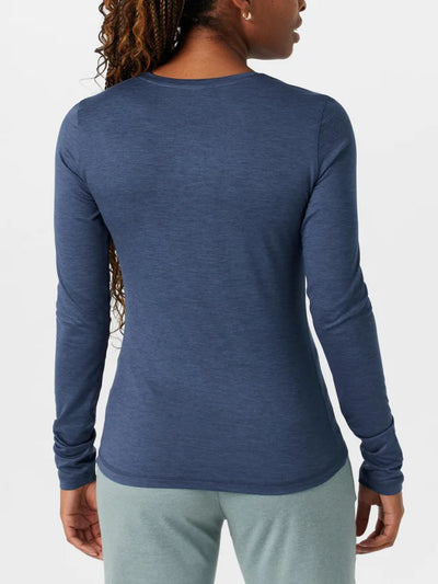 Women's Vuori Long Sleeve Lux Crew - VW1038-HFB