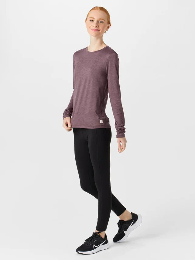 Women's Vuori Long Sleeve Lux Crew - VW1038-HEY – =PR= Run
