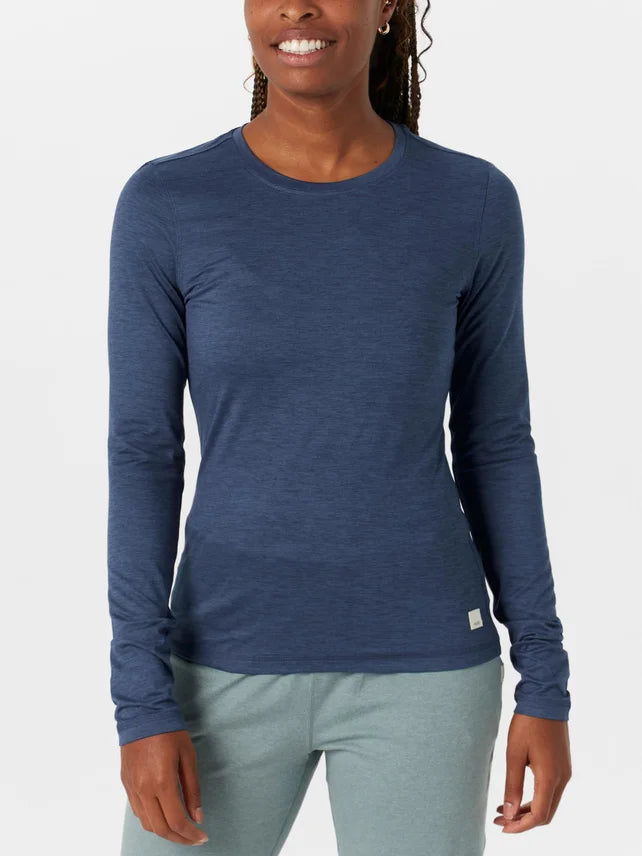 Women's Vuori Long Sleeve Lux Crew - VW1038-HFB