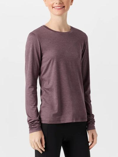 Women's Vuori Long Sleeve Lux Crew - VW1038-HEY