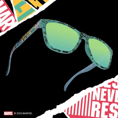 goodr OG Running Sunglasses - Marvel Remix - Super Hero Super Fan