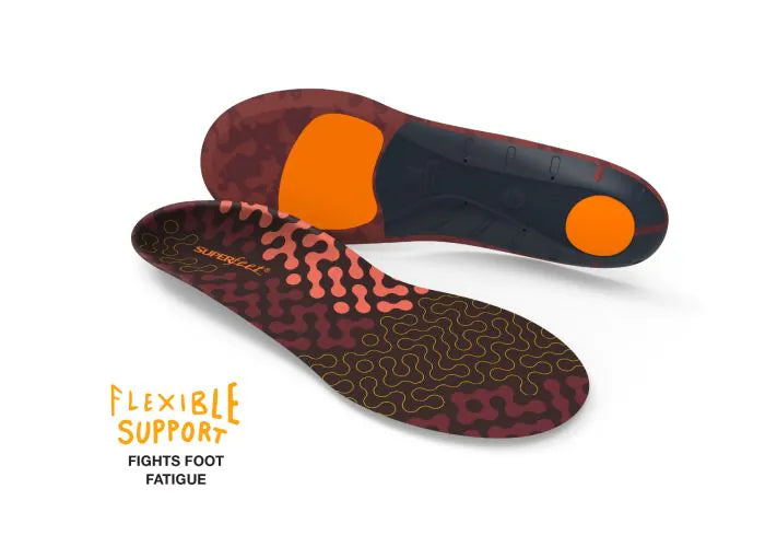 Superfeet Run Cushion Low Arch Insoles - FL3351