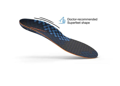 Superfeet Run Cushion Medium Arch Insoles - FL3352