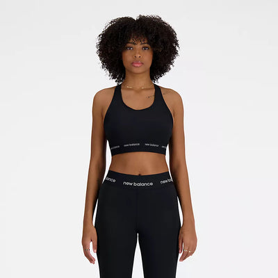 Women's New Balance Sleek Sports Bra - WB41048-BK