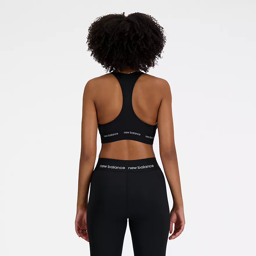 Women's New Balance Sleek Sports Bra - WB41048-BK