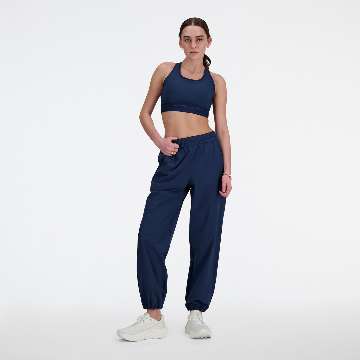 Women's New Balance Athletics Stretch Woven Jogger - WP41572-NNY