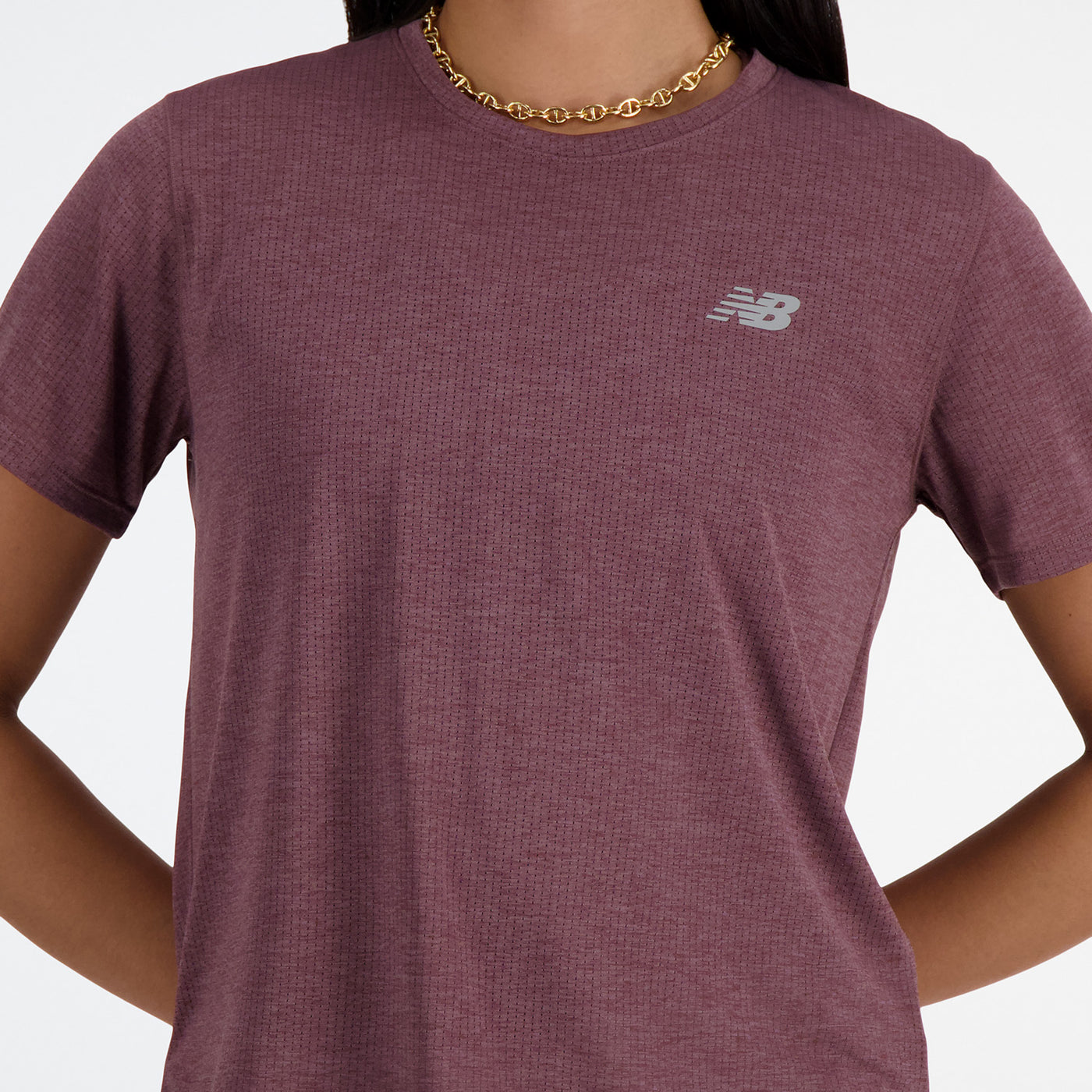 Women's New Balance Athletics T-Shirt - WT41253-LRC