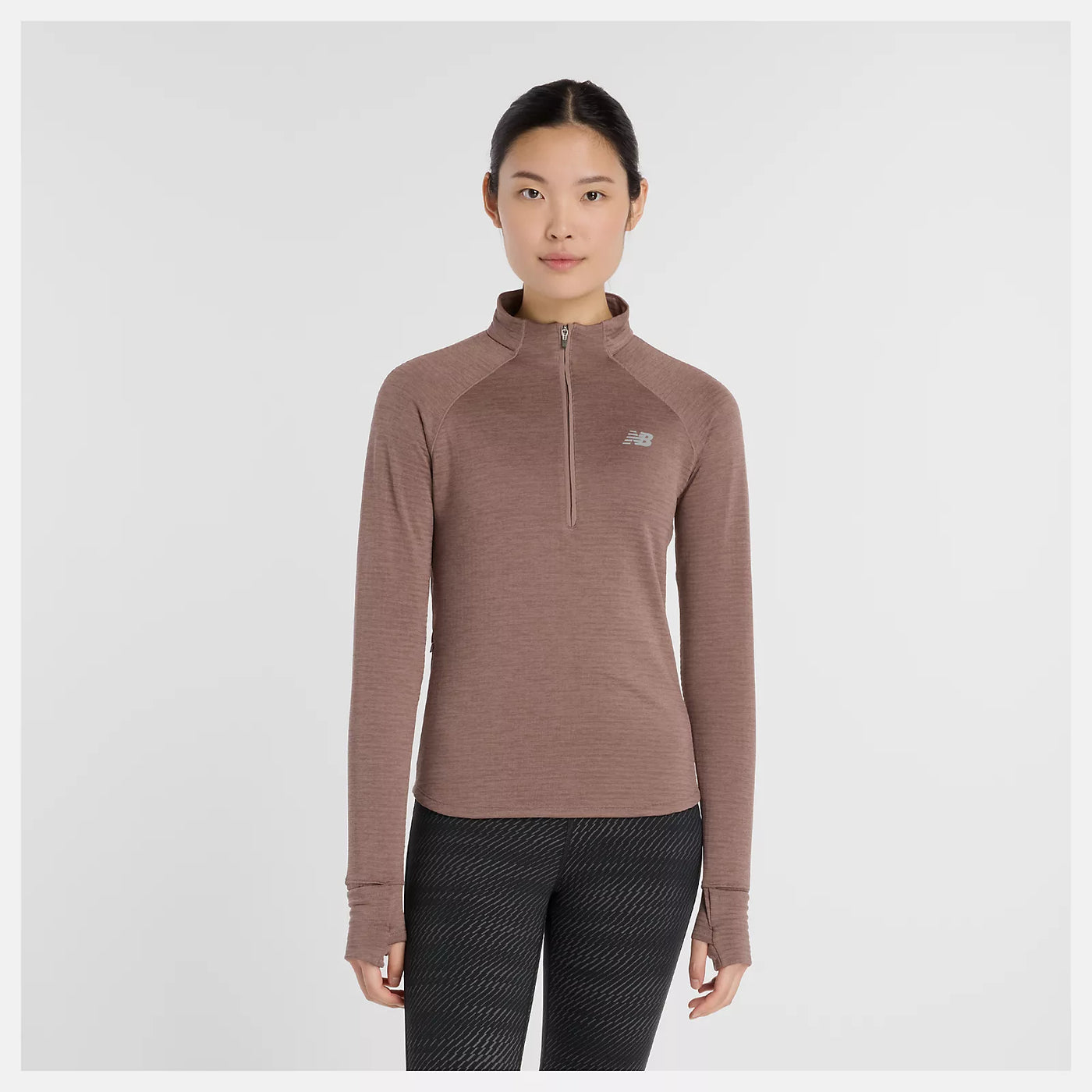 Women's New Balance Athletics Heat Grid 1/2 Zip - WT43200-EAT