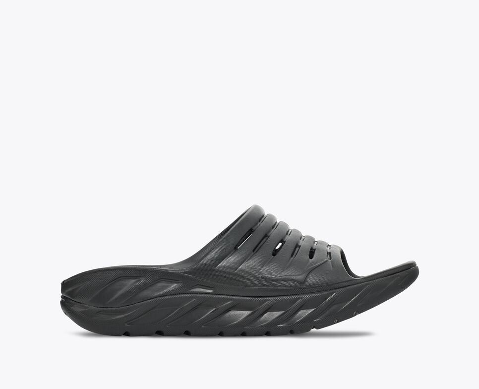 Unisex HOKA ORA Recovery Slide - 1134527-BLK