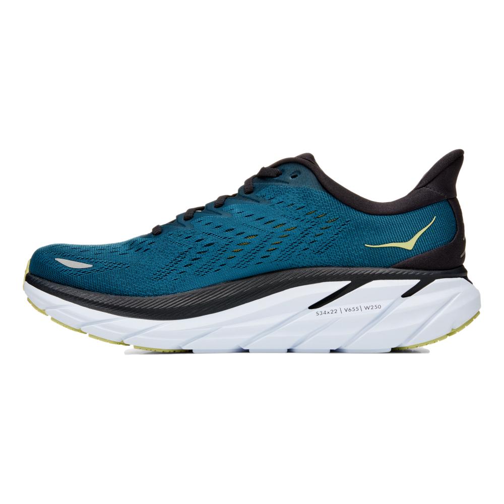 Men's HOKA Clifton 8 (Wide - 2E) - 1121374-BCBT