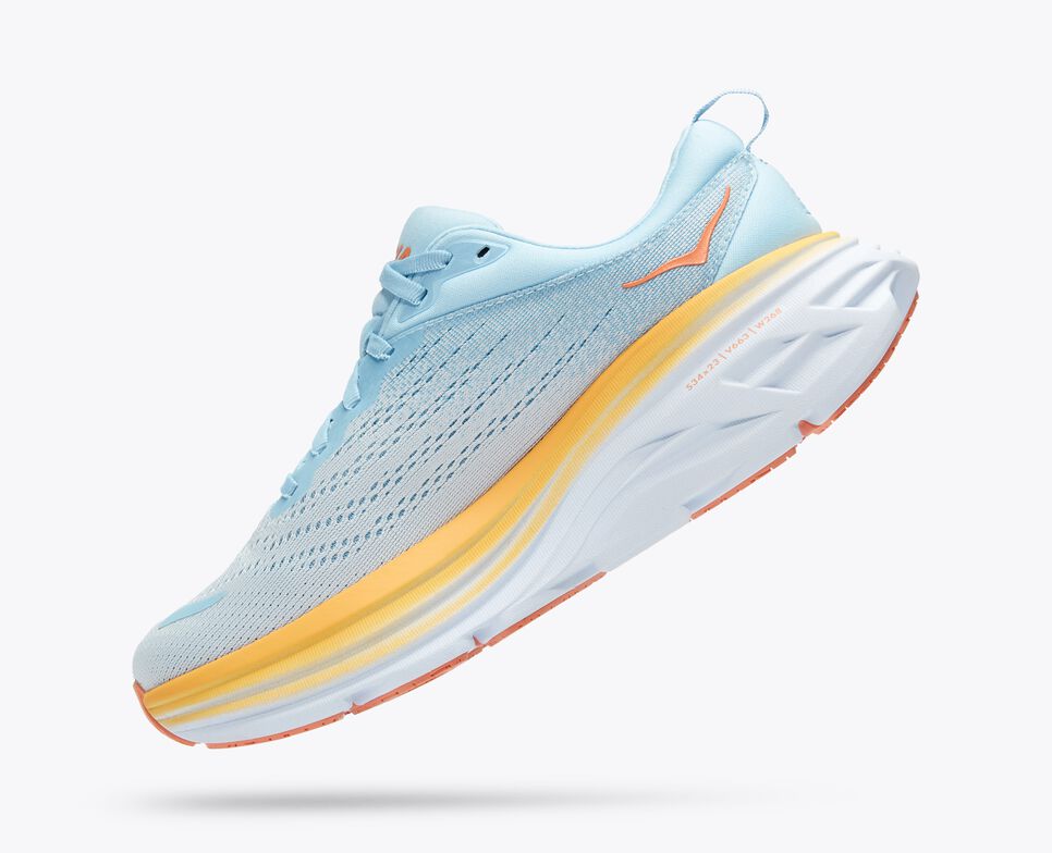 スニーカー HOKA BONDI 8 - Ultra-shortened sports shoe (1127952 PTWL) Women's HOKA Bondi 8 - 1127952-FTRS – =PR= Run & Walk