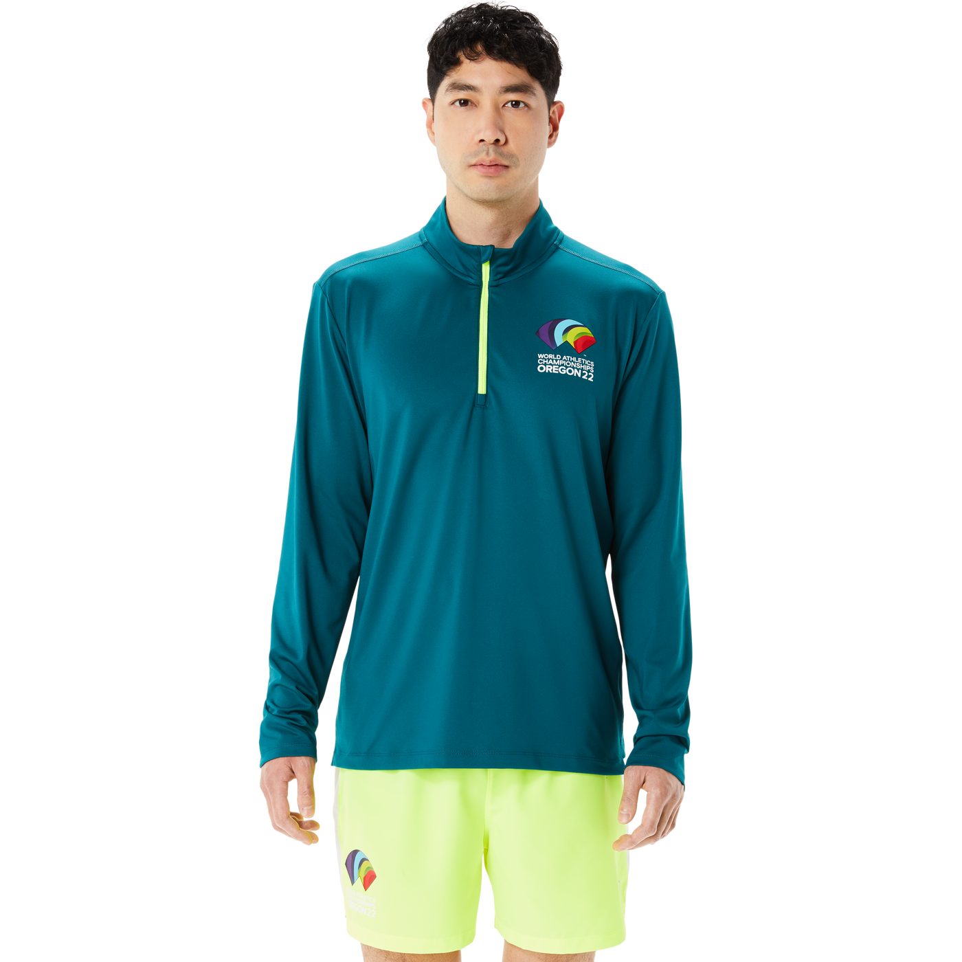 Men's World Athletics Championships Ready Set 1/2 Zip - 2011C496.310