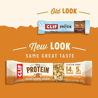 Clif Bar & Company Protein Bar Salted Caramel Cashew CLIF-164002