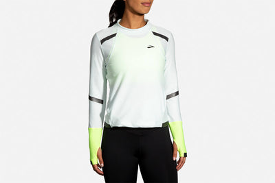 Women's Brooks Carbonite Long Sleeve Run Visible Collection 221494-041