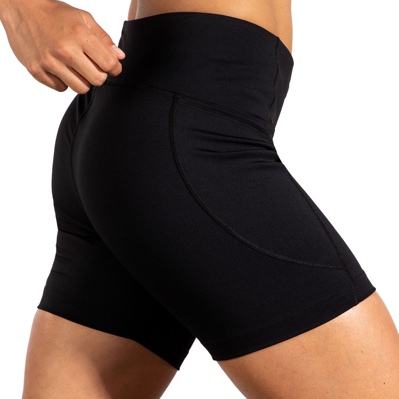 Women's Brooks Moment 5" Short Tight - 221584-001