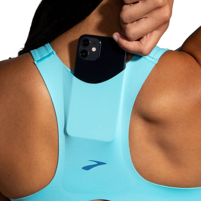 Women's Brooks Drive 3 Pocket Run Bra - 350080-475