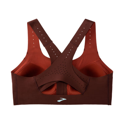 Women's Brooks Dare Zip Run Bra 2.0 - 350083-224