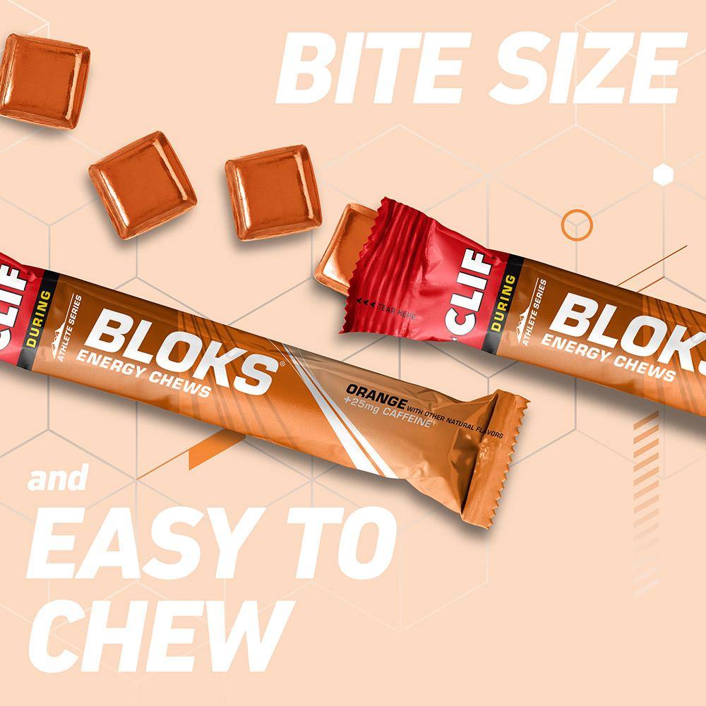Clif Bar & Company Bloks Orange CLIF-118065