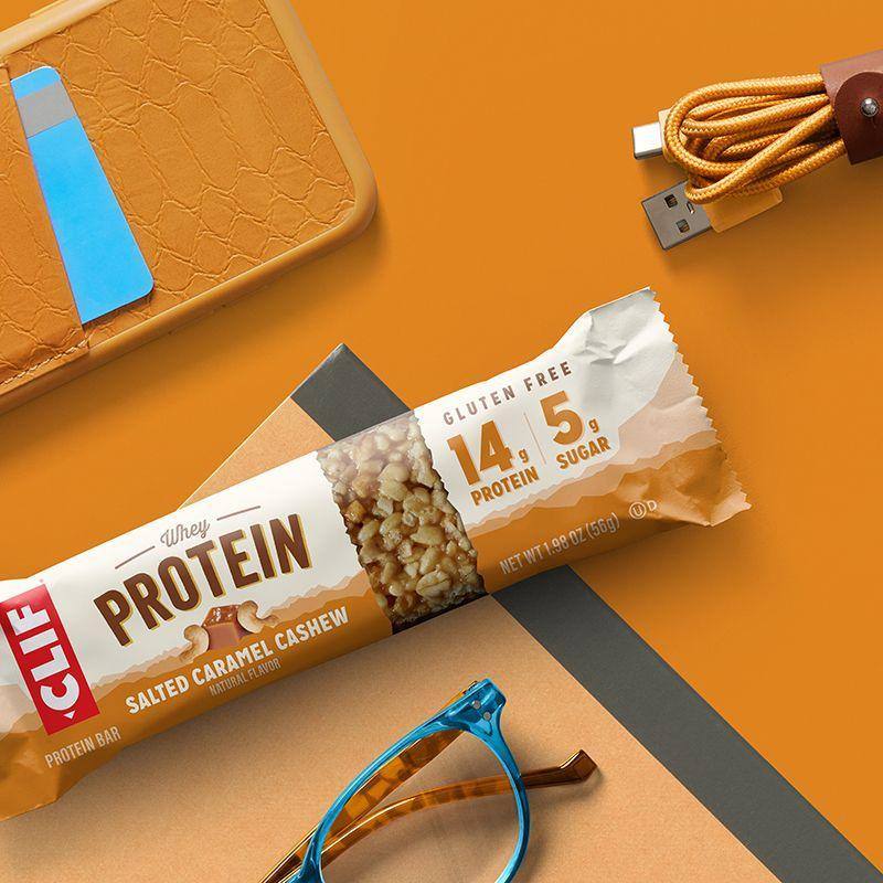 Clif Bar & Company Protein Bar Salted Caramel Cashew CLIF-164002