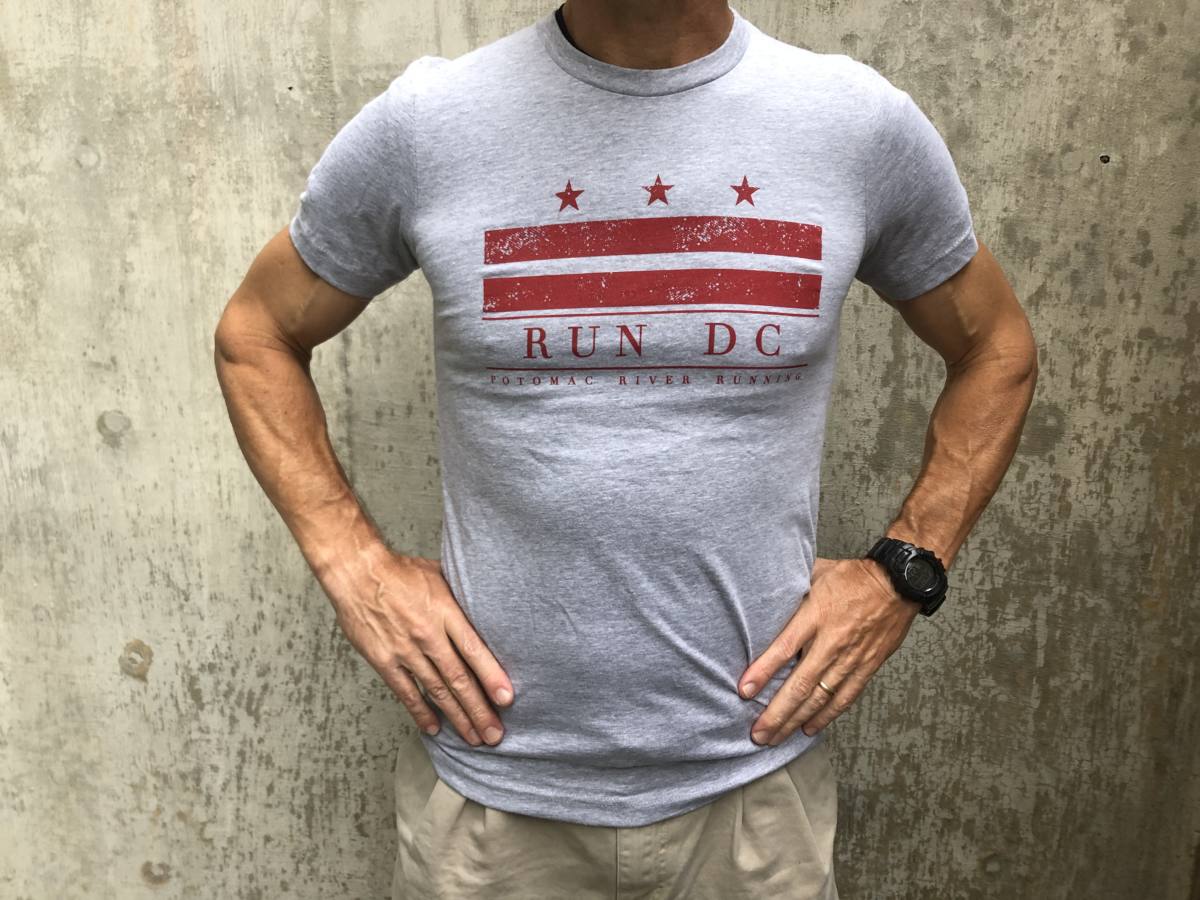 Men's =PR= DC Flag Short Sleeve BELLA-DCFLAGGREY