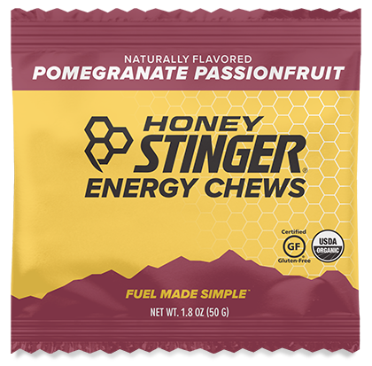 Honey Stinger Energy Chews Pomegranate Passionfruit HONE-72219