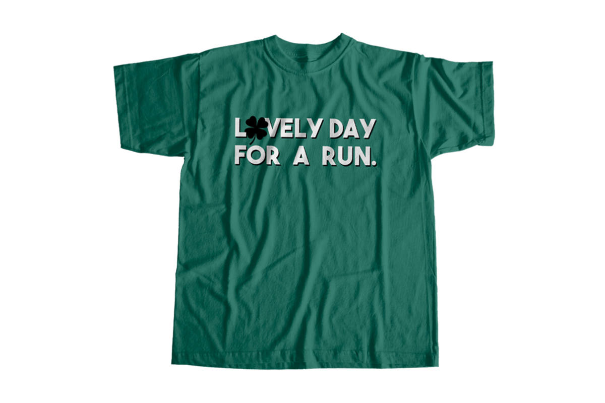 Unisex Lovely Day for a Run Graphic Tee BELLA-LOVELYDAY