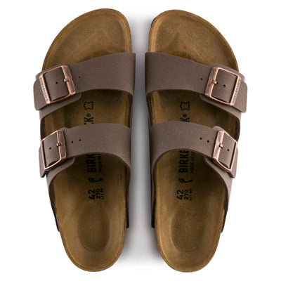 Men's Birkenstock Arizona Mocha Birkibuc BIRK-151181