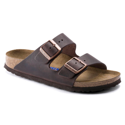 Men's Birkenstock Arizona Soft Footbed Habana Oiled Leather BIRK-452761