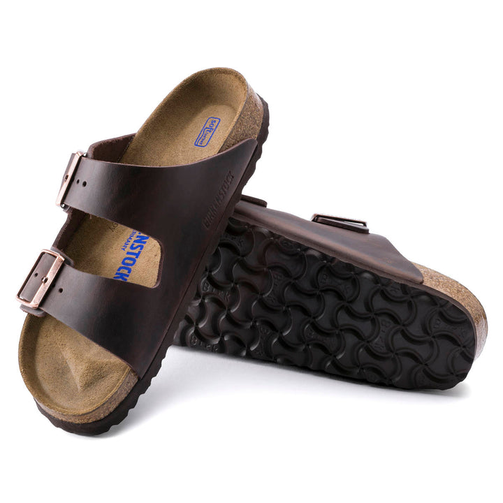 Men's Birkenstock Arizona Soft Footbed Habana Oiled Leather