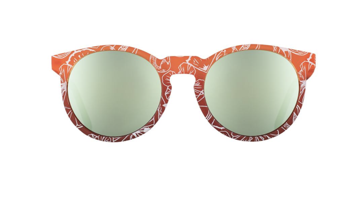 goodr Sunglasses - Tropic Like It's Hot CG-ORRD-LLB2-RF