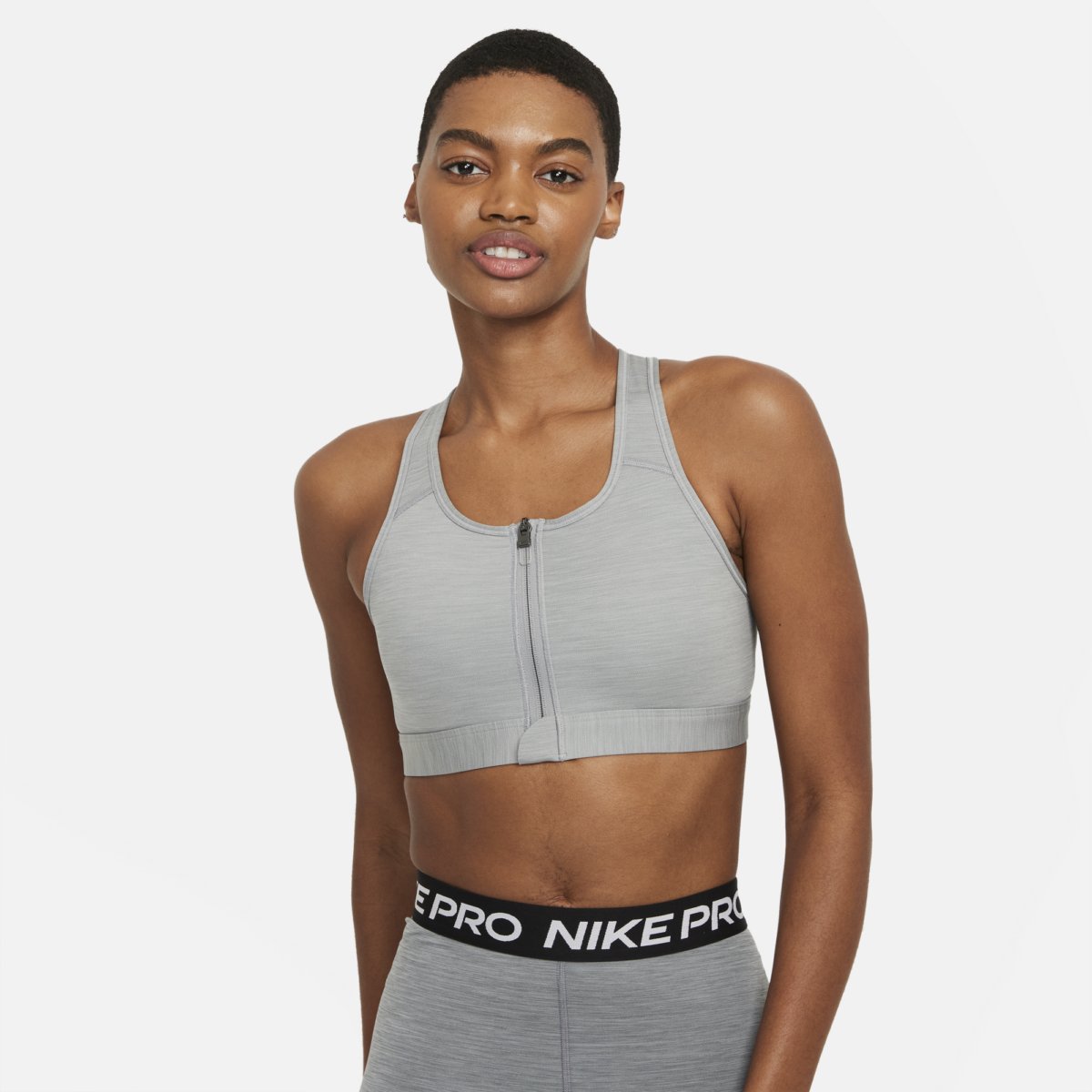 Nike Swoosh Zip Sports Bra DD1205-073