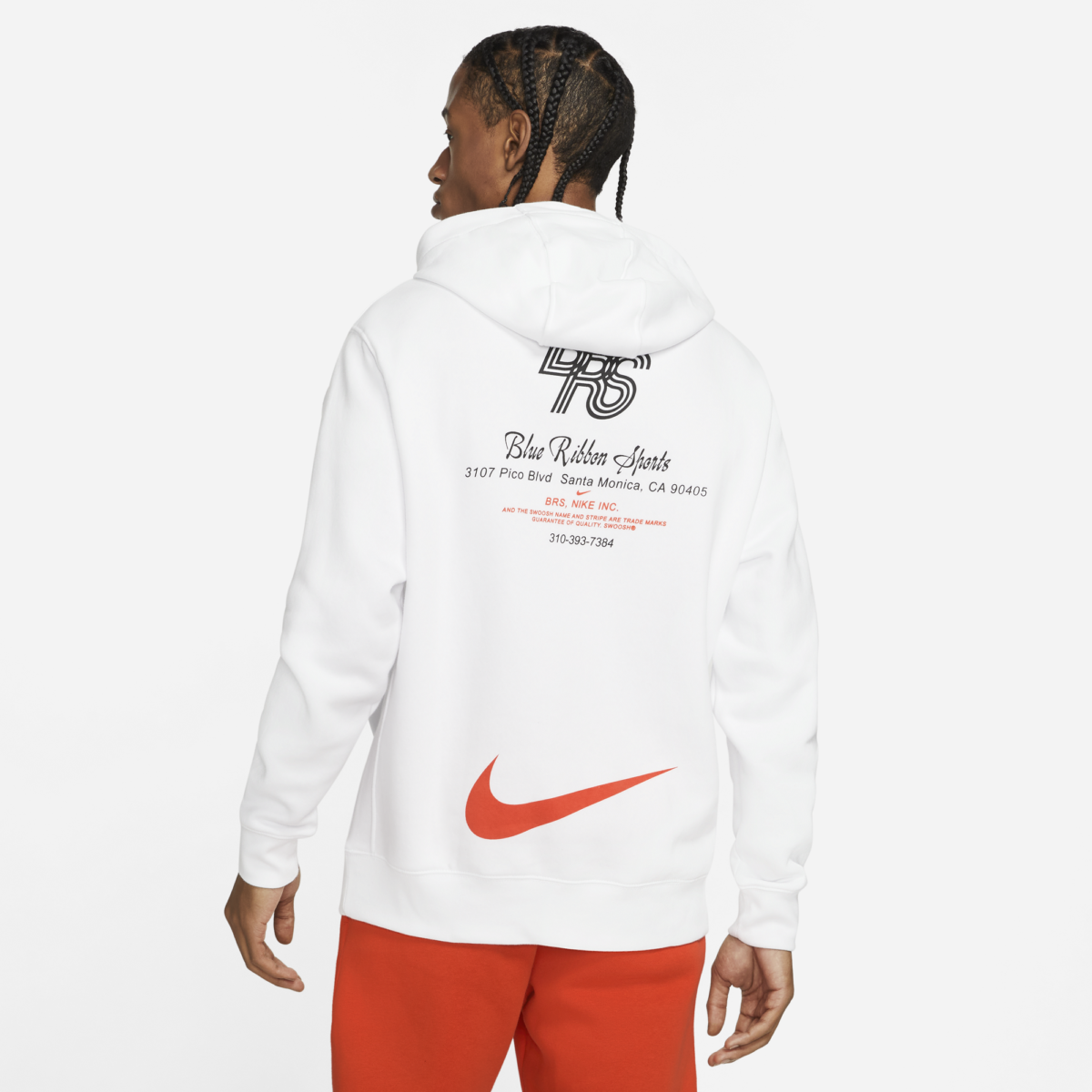 Men's Nike Sportswear Club Hoodie Blue Ribbon Sports DO6159-100