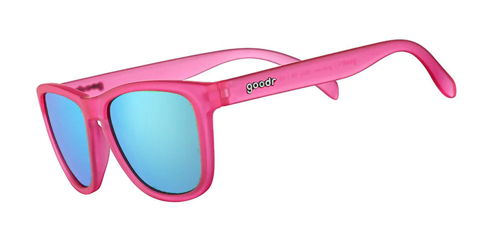 goodr Running Sunglasses - Flamingos on a Booze Cruise