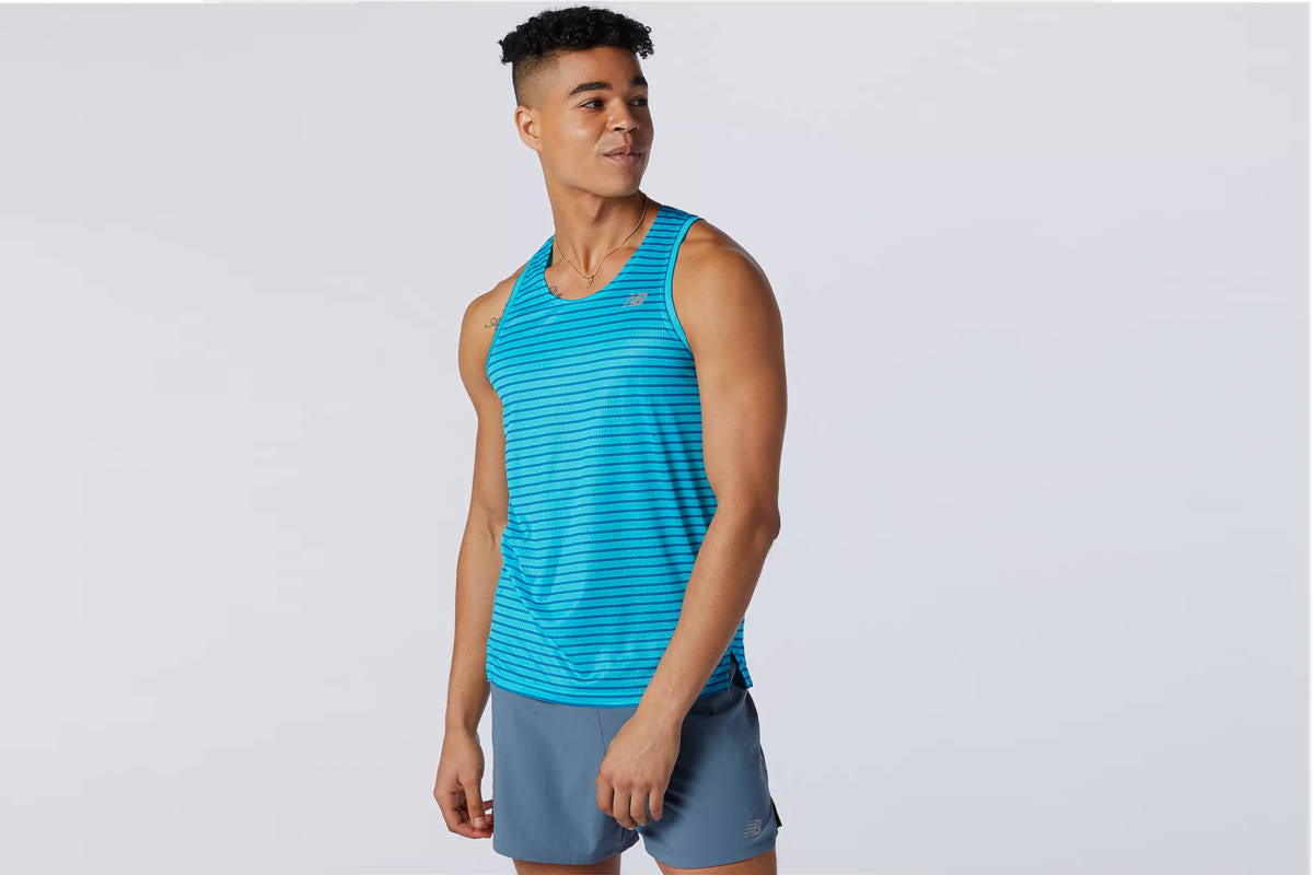 Men's New Balance Impact Run Singlet MT01233-VLS