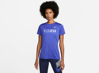 Women's Nike =PR= Run RVA Graphic Tee-WKEIRATEEBLUE