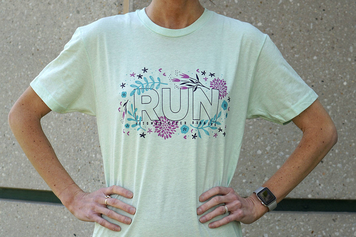 '=PR= Floral "RUN" Graphic Tee NEXT-FLORALRUN