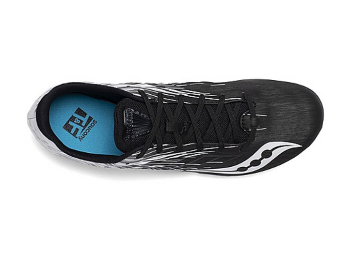 Saucony Sprint Spike Shoes Spitfire 5 racing Black Cool Mint Noir Men Size 8.5 SAUCONY Men main image 4