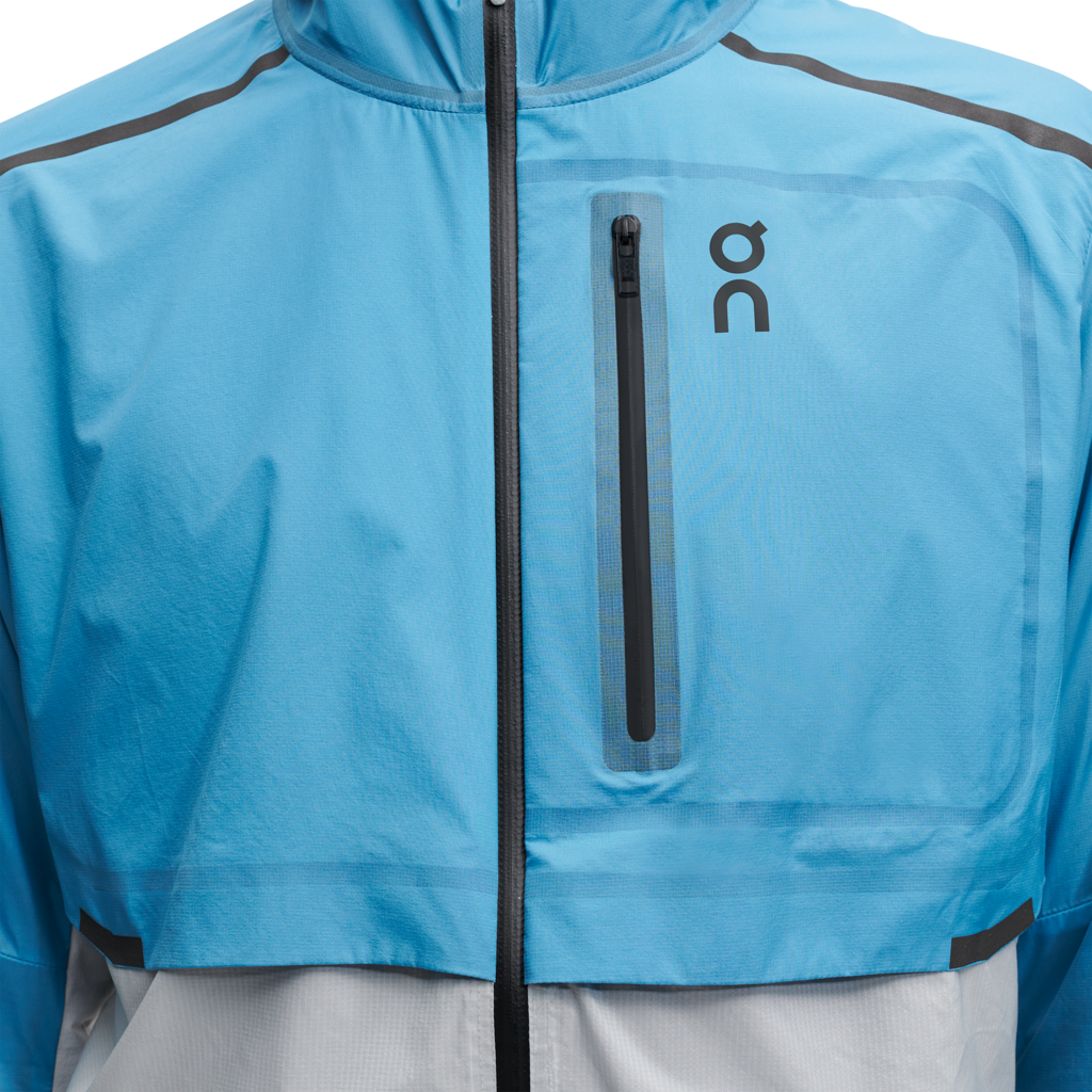 On Weather Jacket 水色　Ｓ Men's On Weather Jacket - 104.00426 – =PR= Run & Walk