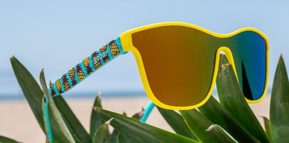 goodr Sunglasses - How Do You Like Them Pineapples? VRG-YLTL-AM4-RF