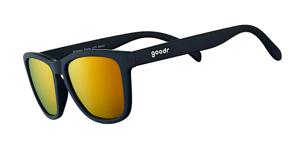 goodr OG Running Sunglasses - Whiskey Shots with Satan