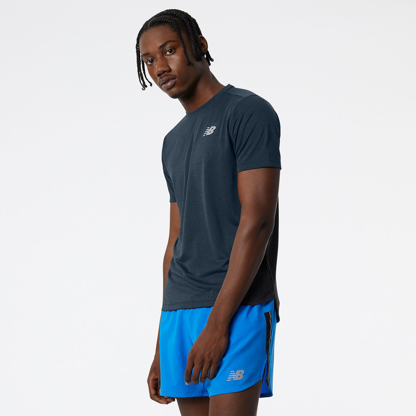 Men's New Balance Impact Run Short Sleeve - MT21262-NIH