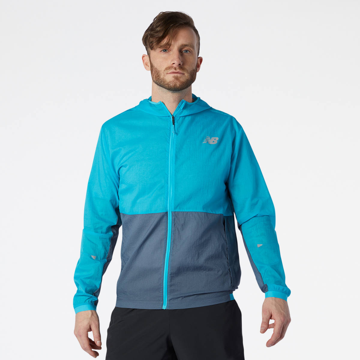 Men's New Balance Impact Run Light Pack Jacket MJ01237-VLS