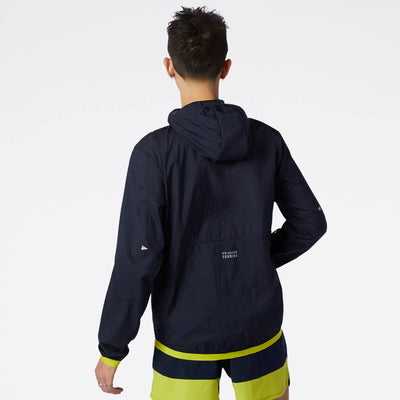 Men's New Balance Printed Impact Run Light Pack Jacket MJ01238-SYE