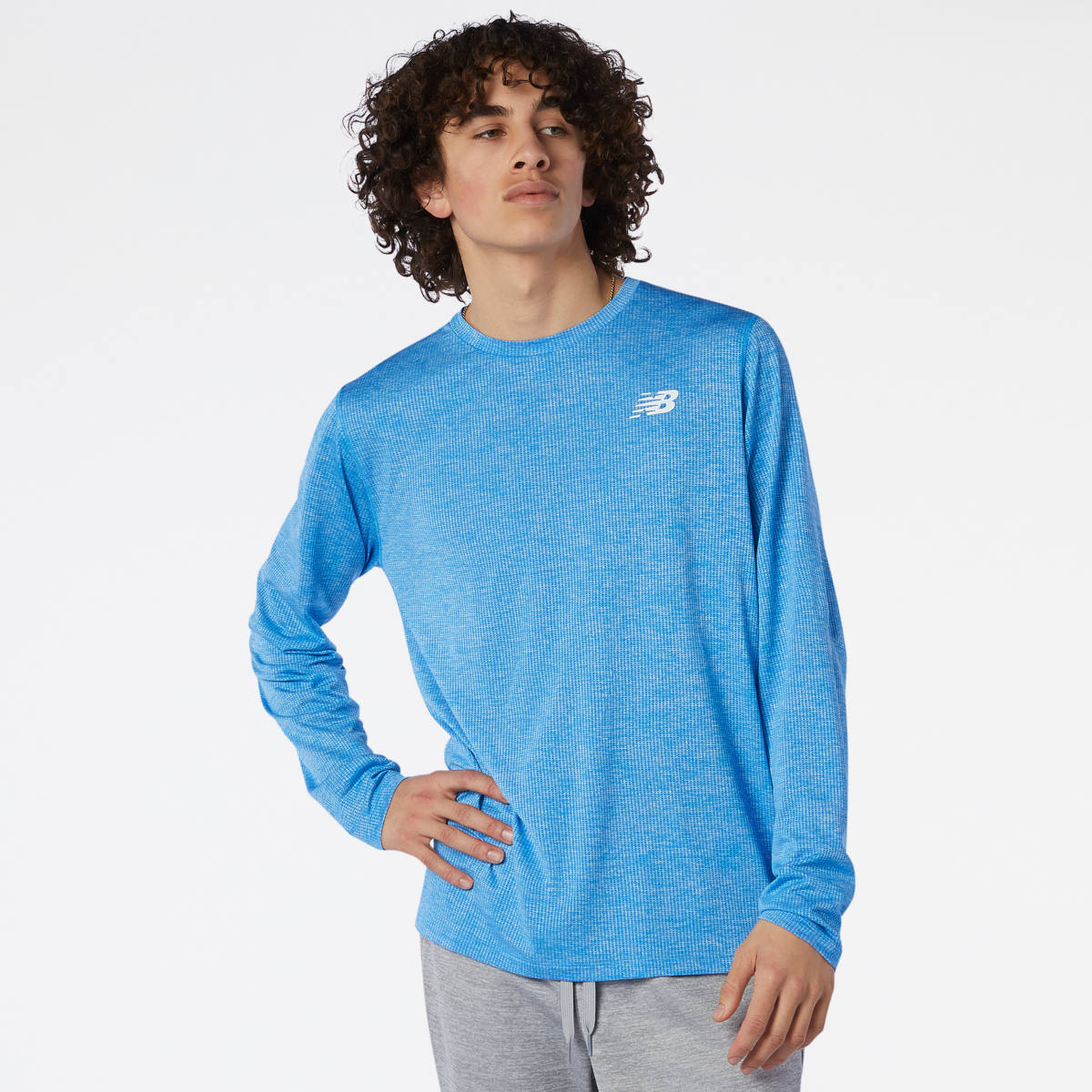 Men's New Balance Tenacity Long Sleeve Tee MT13096-HLU