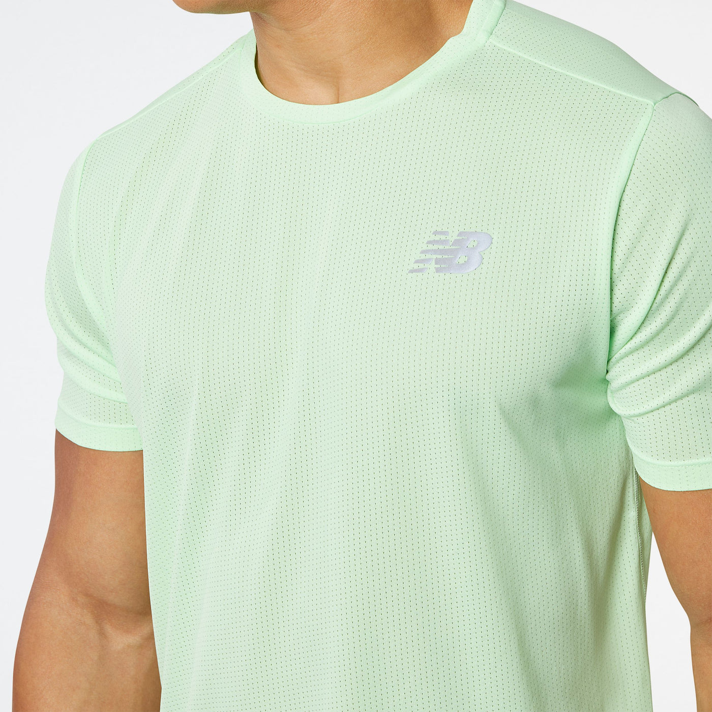 Men's New Balance Impact Run Short Sleeve - MT21262-VSG