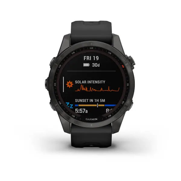 Garmin fēnix® 7S – Sapphire Solar Edition - 010-02539-24