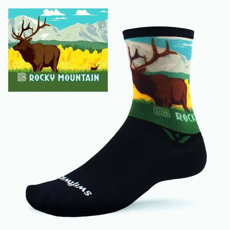 Swiftwick Vision Six Rocky Mountain Socks SWIF-6EFA0ZZ