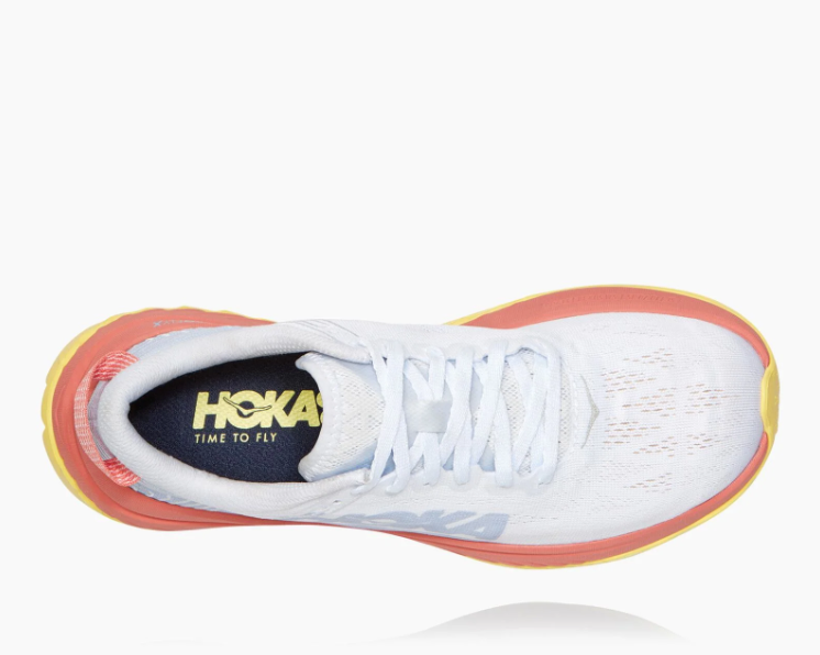 Hoka high quality One One Carbon X 1102887-NCLN Shoes Womens 10.5 Orange Gray Yellow NWOT